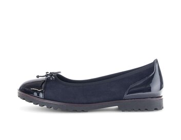 Sportliche Ballerina blau