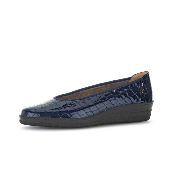 Sportliche Ballerina blau #2