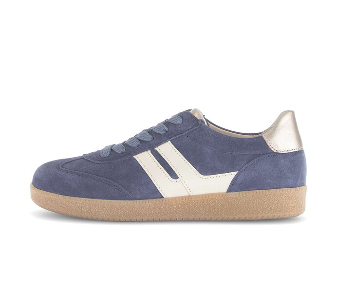 Lage sneaker blauw #0