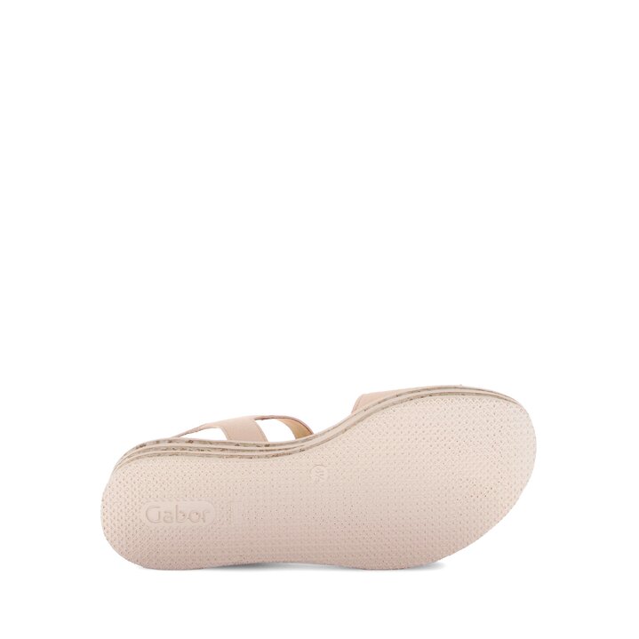 Sandale à plateforme rose #4