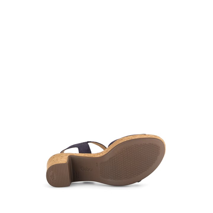 Riemchensandale Blau #4