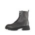 Stivaletto stringato argento