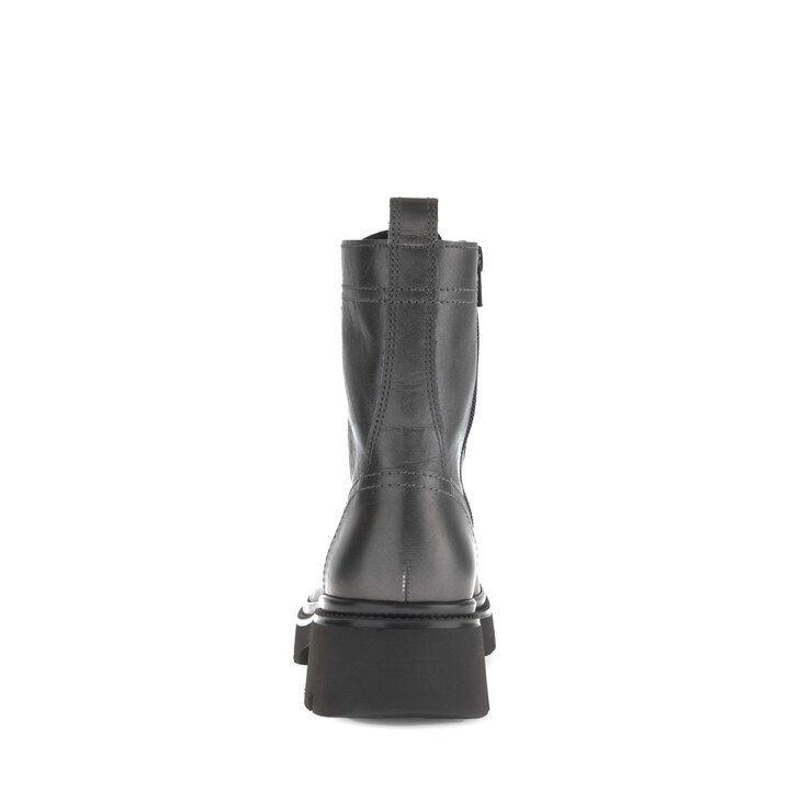 Stivaletto stringato argento #3