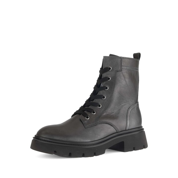 Stivaletto stringato argento #2