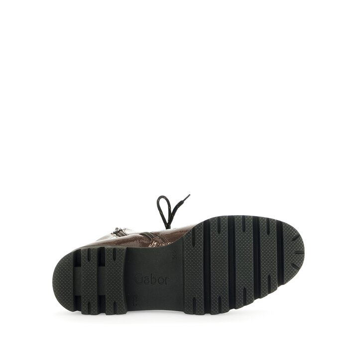 Stivaletto stringato marrone #4