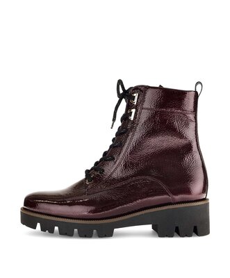 Enkellaarsjes met veter rood