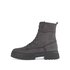 Schnürstiefelette grau