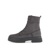 Schnürstiefelette grau