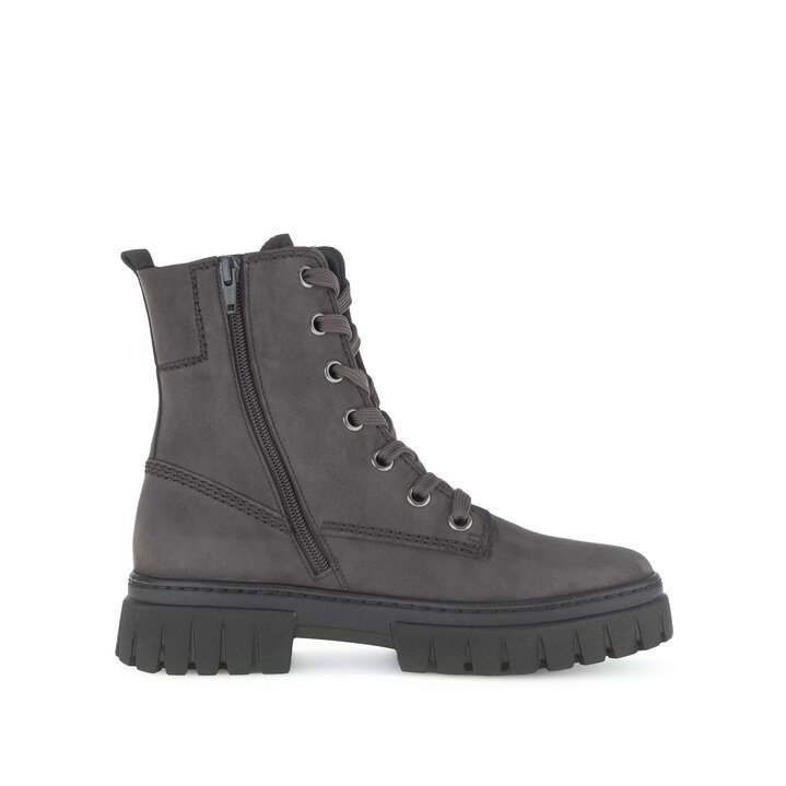 Schnürstiefelette grau #1