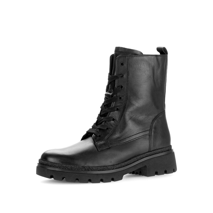 Schnürstiefelette schwarz #2