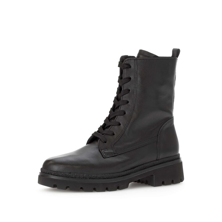 Schnürstiefelette schwarz #2