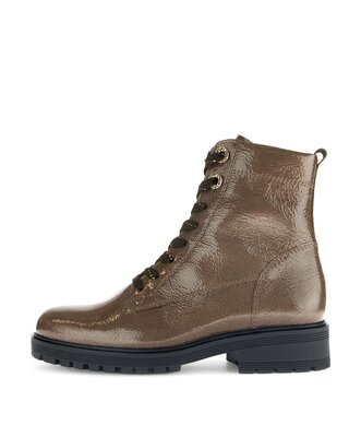 Stivaletto stringato marrone