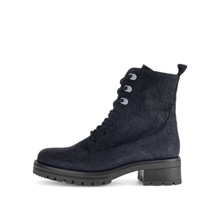 Schnürstiefelette blau #0