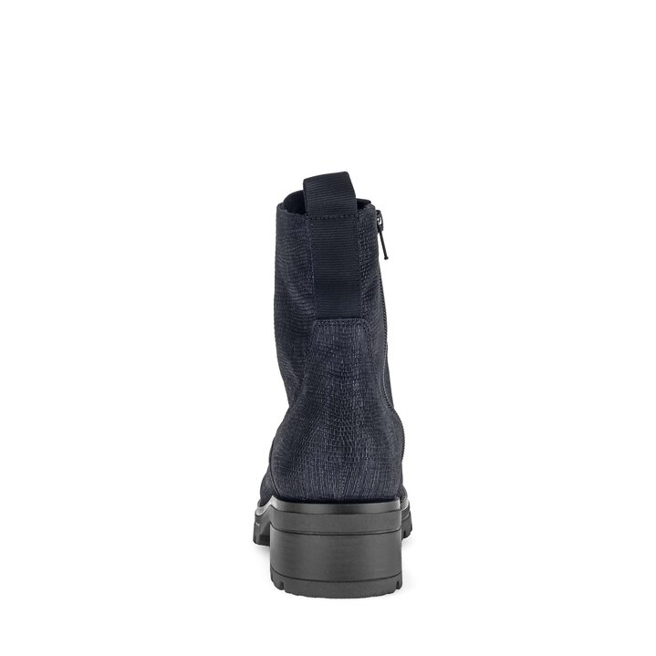 Schnürstiefelette blau #3