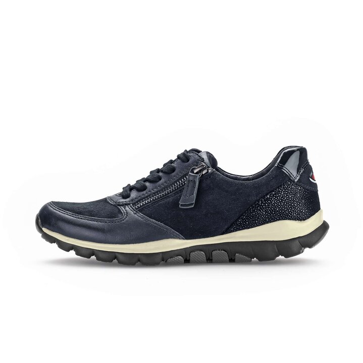 Lage sneaker blauw #0