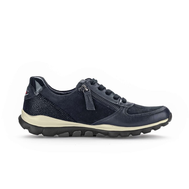 Lage sneaker blauw #1