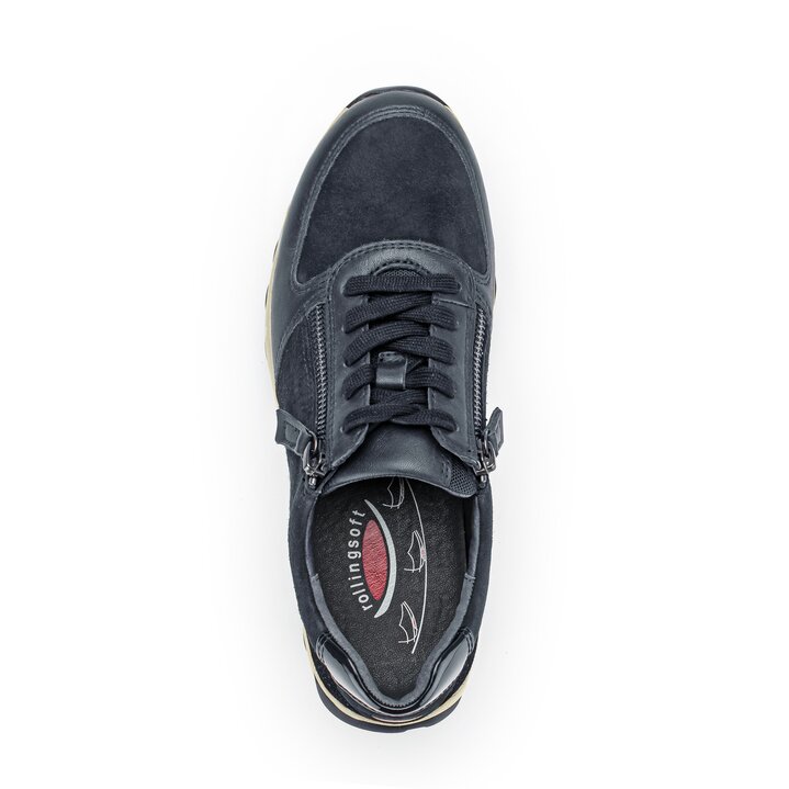 Lage sneaker blauw #5