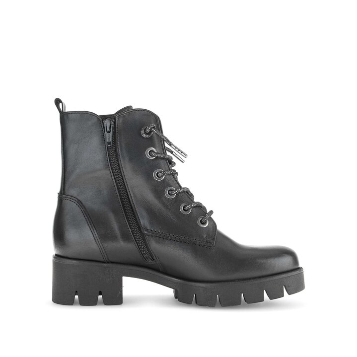 Snörstövletter svart #1