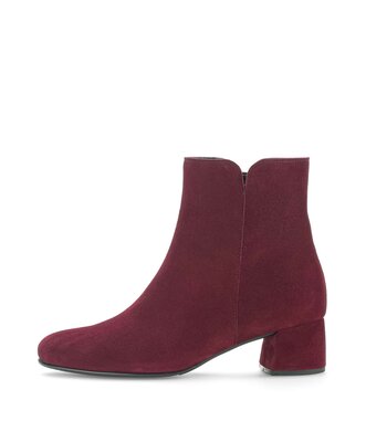 Elegante Stiefelette rot