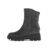 Stivaletto con plateau grigio