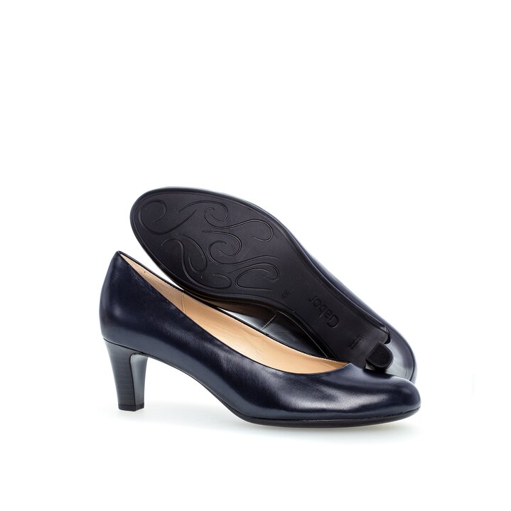 Elegante pumps blauw #4