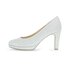 Plateau Pumps silber