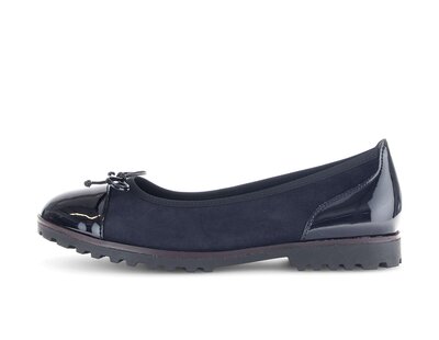 Sportieve ballerina blauw