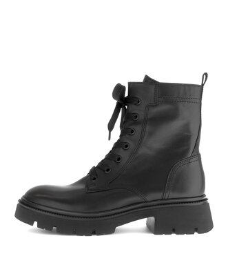 Bottine à lacets noir