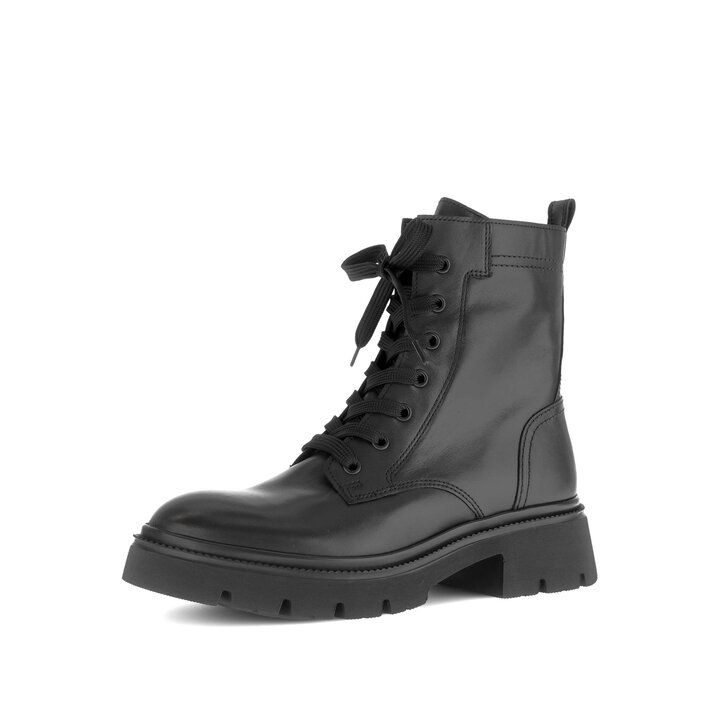 Schnürstiefelette schwarz #2