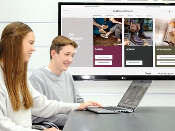 Gabor | Ausbildung | Kaufleute im E-Commerce | © Gabor Shoes GmbH, Rosenheim