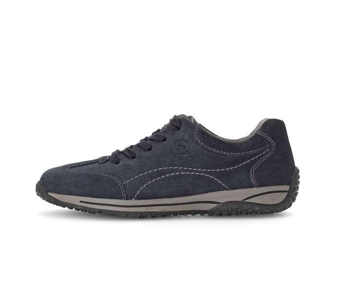 Sneakers basse 06.385.26 Pelle scamosciata blu Gabor
