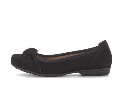 Sportliche Ballerina schwarz