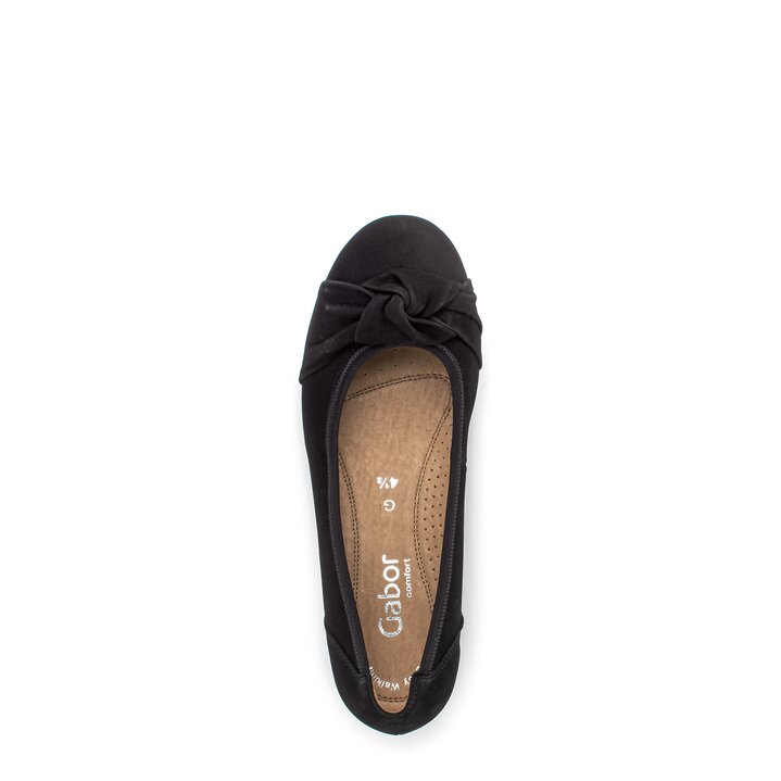 Sportliche Ballerina schwarz #5