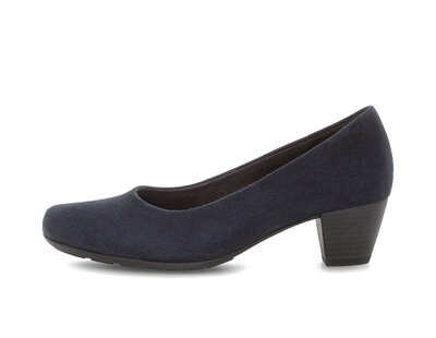 Eleganter Pump blau