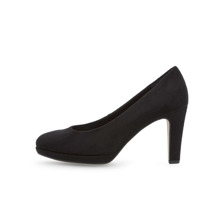 Plateau Pumps schwarz #0