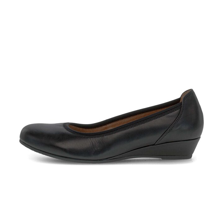 Keilpumps schwarz #0