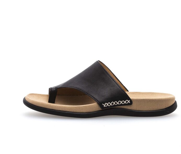 Teenslipper leer discount