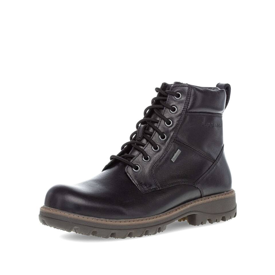 Gabor Herren Boots; Glattleder in schwarz; Blockabsatz mit TR-Sohle