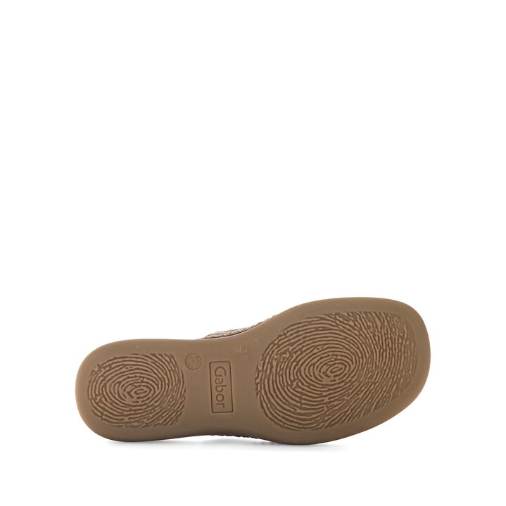 Teenslipper bruin #4