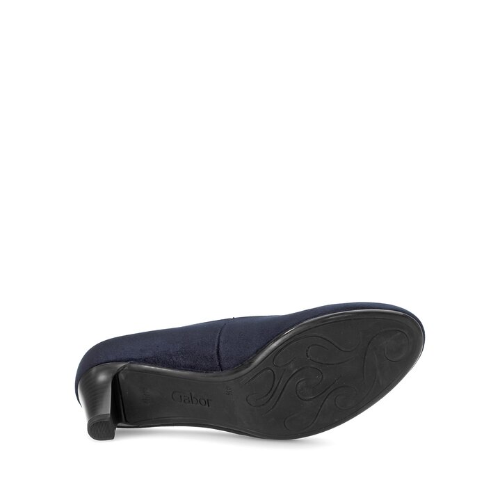 Eleganta pumps blå #4