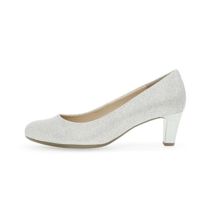 Eleganta pumps silver