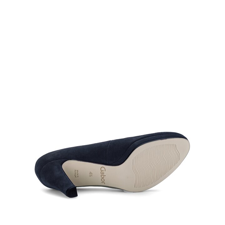 Plateau Pumps blau #4