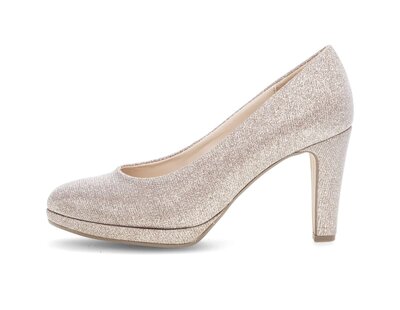 Décolleté con plateau rosa