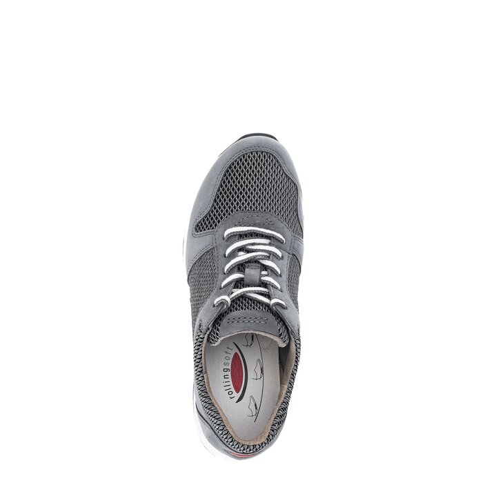 Sneakers basse grigio #5
