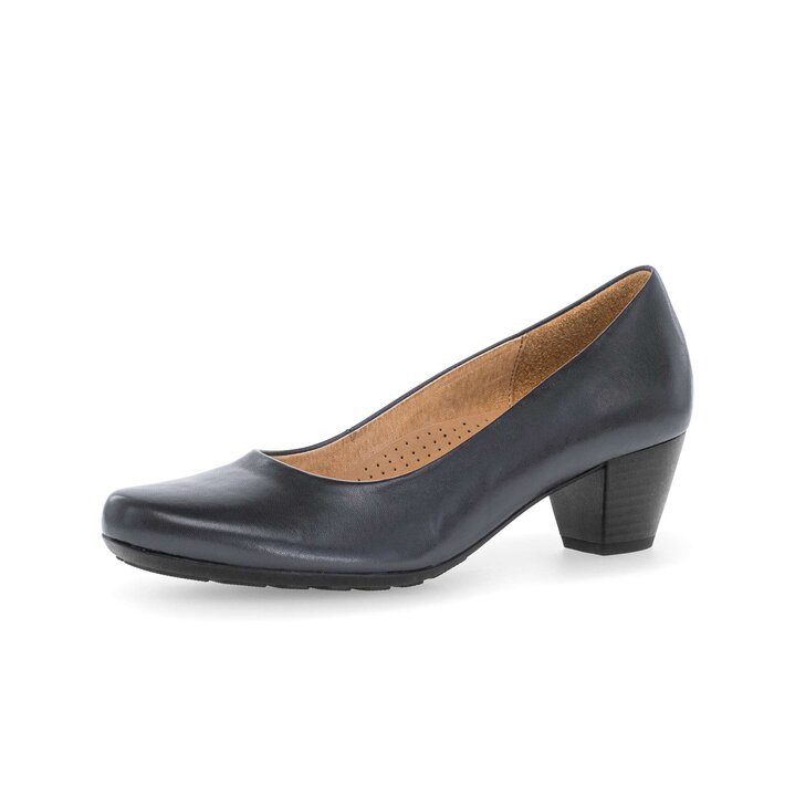 Eleganter Pump blau #2