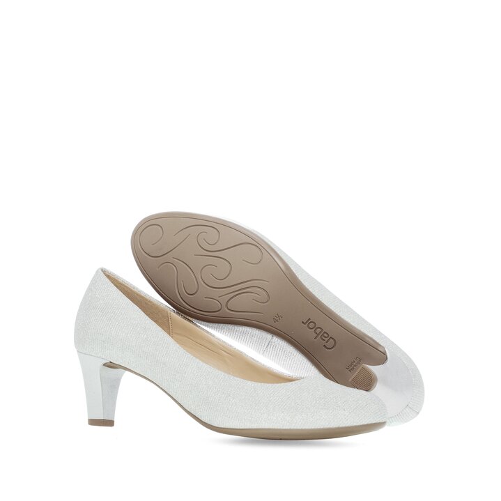 Eleganta pumps silver #4